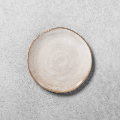 Stoneware Reactive Glaze Appetizer Plate Gray - Hearth & Hand™ with Magnolia