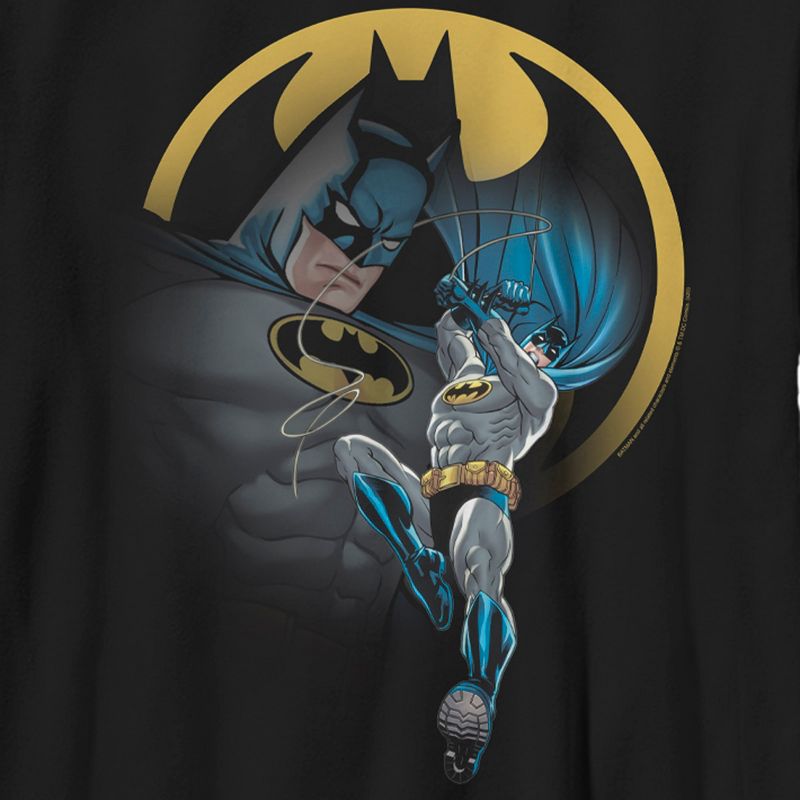 Boy's Batman Bat Signal Portrait T-Shirt, 2 of 6
