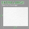 Opteel Adult Wipes Extra Large Freshly Scented - Skin-Friendly Wet Wipes for Adults & Elderly Disposable Washcloths - 2 of 4