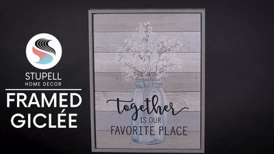 Bernese Mountain Dog Collage Print on Canvas with Black Frame