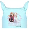 Disney Frozen Elsa and Anna Girls’ Sleeveless Dress Tutu and 4 Ponytail Hair Ties for Little Kids - Blue - 3 of 4