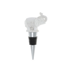 Unique Bargains Elephant Bottle Stopper Aluminum Alloy PTR Resin 4.06"x1.93"x0.83" 1 Pc - 1 of 3
