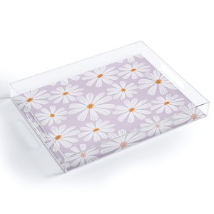 RosebudStudio Dance daisies Acrylic Tray - Deny Designs - 1 of 4