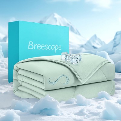 Cooling Comforter - BlendTek™ Q-Max>0.46 Tech, Breathable Blanket for Hot Sleepers