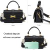 Women's Small Classy Crossbody Purse Top Handle Handbags - 3 of 4