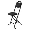 Vynxaria 4-Piece Folding Stool Set with Back - Portable & Comfortable Seating - 2 of 4