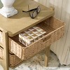 Rozalyn Two Drawer Accent Table - ACC5728C - Desert Brown - Safavieh - 2 of 4