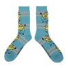Minions Adult Crew Socks 5-Pack - Mischievous Fun For Your Feet! - 3 of 4