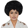 Anna-Kaci Silk Bonnet for Sleeping Satin Lined Hair Bonnet with Long Tie Band for Women Curly Hair - 2 of 4