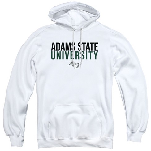 Adams State University Official Stacked Adult Pull-Over Hoodie, Athletic Heather - image 1 of 4