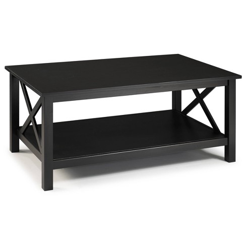 Davis Coffee Table Black Linon Target