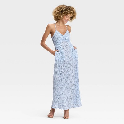 Women's Pleated Maxi Dress - A New Day™
