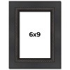 PosterPalooza | Photo Size Traditional Black Picture Frame - UV Acrylic, Foam Board Backing, Hanging Hardware - 2 of 4