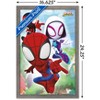Trends International Marvel Spidey and His Amazing Friends - Webs Framed Wall Poster Prints - 3 of 4