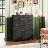 11-Drawer Tall Fabric Dresser Storage Tower with Steel Frame and Wood Top, Chest of Drawers Organizer Unit for Bedroom, Closet, Hallway - 2 of 4