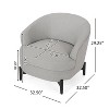 TIRAMISUBEST CLUB CHAIR for Living Room/Bedroom/Study - 4 of 4
