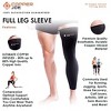 Copper Joe Full Leg Compression Sleeve - Support for Knee, Thigh, Calf, Arthritis, Running and Basketball. Single Leg Pant For Men & Women - 4 of 4