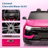 24V 2-Seater SUV Licensed Chevrolet Blazer Ride On Toy with Parent Remote Control,4xSpring Suspension, for Kids Ages 3-8 - 4 of 4