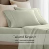 NicBex 4 Pieces Queen/King Pure Cotton Sateen Flat Sheet Set Bedding Set,OEKO-TEX Certified,Machine Washable - 3 of 4