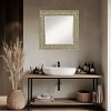 Amanti Art Luxe Beveled Framed Bathroom Vanity Wall Mirror - 4 of 4