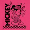 Men's - Disney - Mickey Mouse Retro Music Boombox Graphic Fleece Sweatshirt - 2 of 4