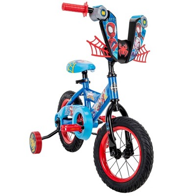 Kids Bike with Water Bottle Holder: 12inch Cycle for Children Up