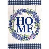 Lavender Home Burlap Spring Garden Flag Floral 18" x 12.5" Briarwood Lane - 3 of 4