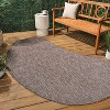 JONATHAN Y Evan Modern Rustic Organic Curve Indoor/Outdoor Area Rug - 4 of 4