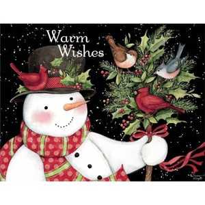 18ct Snowman & Friends Holiday Boxed Cards - 1 of 3