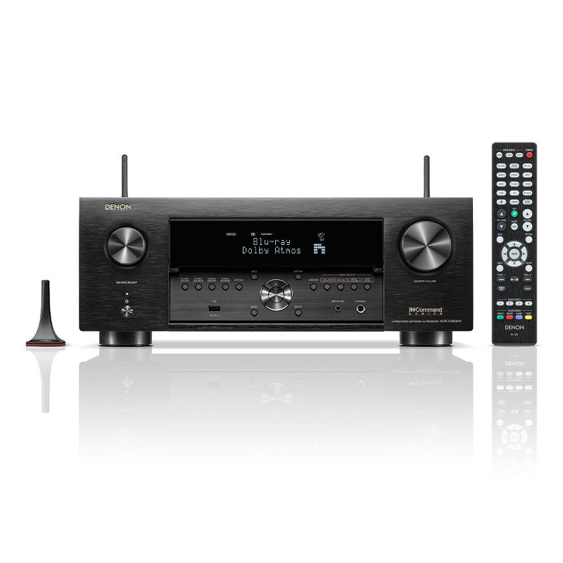 Denon AVR-X4800H 9.4 Channel 8K Home Theater Receiver IMAX Enhanced with Dolby Atmos/DTS:X and HEOS Built-In, 2 of 12