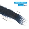 Unique Bargains DIY Christmas Halloween Gnome Beard Fluffy Plush Faux Fur Ribbon 2 Pcs - 2 of 4