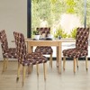 PiccoCasa Stretch Washable Chair Cover for Dining Room 1 Pc - 2 of 4
