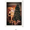 HomeRoots Naughty Or Nice White Framed Print Wall Art - 3 of 4