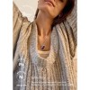 URECOVER Women Necklace Love Heart Pendant and Silver, Crystal Necklace Gift for Mom Wife Girlfriend - 3 of 4