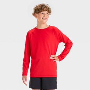 Boys' Long Sleeve UPF T-Shirt - All In Motion™ - 1 of 3
