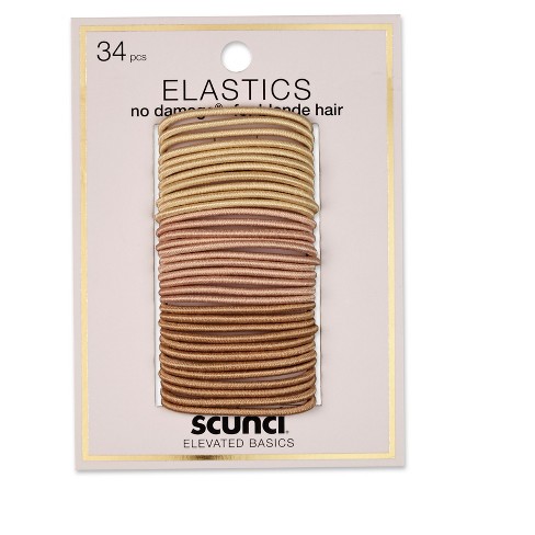 Conair Scunci 2mm No Damage Elastics 34pk Target