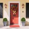 JUJABU 22in Artificial Topiary Boxwood Ball Trees (2pcs/Set) – Outdoor Front Porch, Patio, Balcony & Indoor Home Decor - 3 of 4