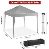 GustoWave 10x10 Ft Pop Up Canopy Tent, Sun Shelter Gazebo for Outdoor Camping - 2 of 4
