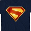 Superman Logo Youth Crew Neck Short Sleeve T-shirt - 2 of 4