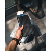 Passport Wallet RFID Blocking Travel Wallet for Men & Women, Long Size, Carbon Fiber Black - 2 of 4