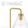 Modway Element Transparent Glass Glass and Metal Floor Lamp - Iron Base, LED Compatible - 3 of 4