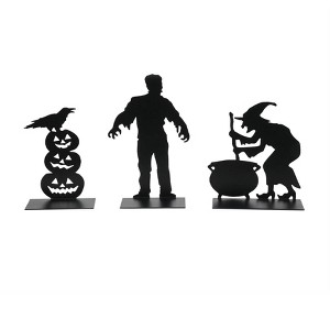 Department 56 Department 56 Village Halloween Accessories Spooky Silhouettes Set of 3 #6011479 - 1 of 1
