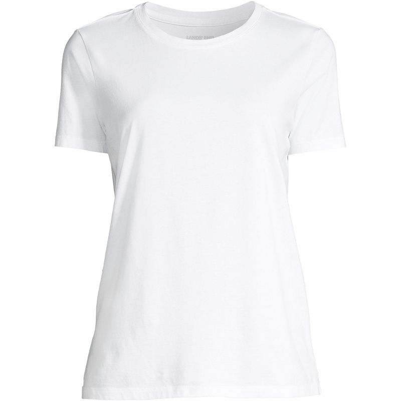 Lands' End Women's Relaxed Supima Cotton T-Shirt, 3 of 7