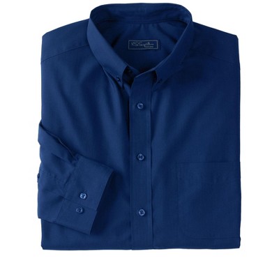 KingSize Men's Big & Tall Tall Wrinkle-Free Button-Down Collar Dress Shirt
