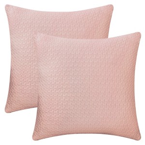 REGALWOVEN Modern Decorative Geometric Pattern Throw Pillow Covers for Couch Living Room Home Decor 2 Pcs - 1 of 4