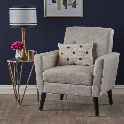 Modern Tufted Mid Century Plaza Club Chair for living room and bedroom-Christopher Knight Home
