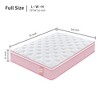 GDFStudio Cecil 12" Memory Foam Cool Knitted Cover Individual Pocket Hybrid Mattress - 3 of 4