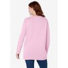 Woman Within Fleece Sweatshirt - 3 of 4