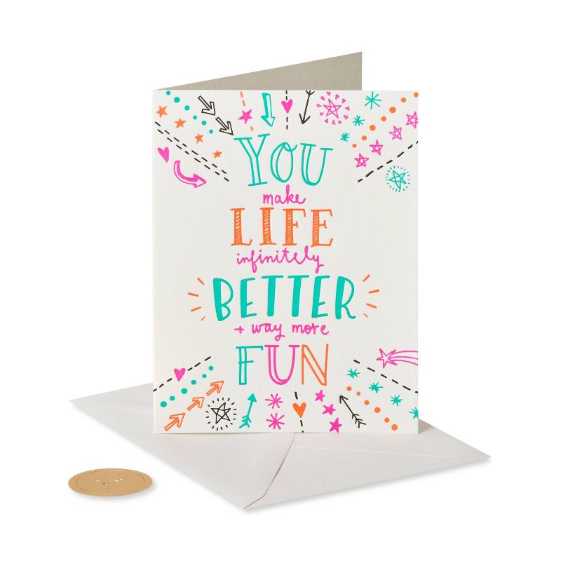 You Make Life Better Card - PAPYRUS, 1 of 7