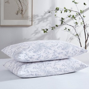 Southshore Fine Living Winter Brush Collection Set of 2 Pillowcases, ultra-soft easy care microfiber - 1 of 4